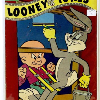  c. 1958 LOONEY TUNES Silver Age Comic Book January 1958 Dell Comics