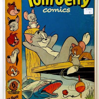 TOM and JERRY Golden Age Comic Book October 1951 Dell Comics
