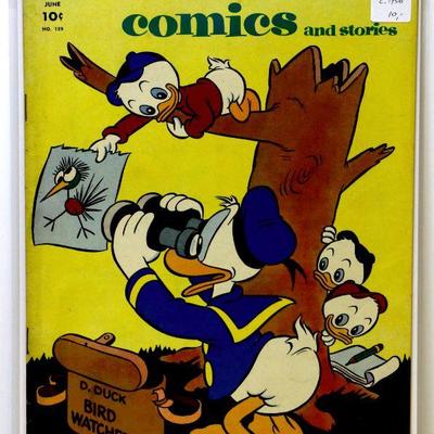 Walt Disney Comics and Stories #189 circa 1956 Dell Comics