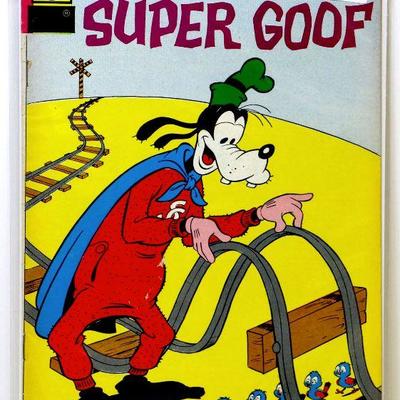 Walt Disney SUPER GOOF #23 Bronze Age Comic Book 1972 Whitman