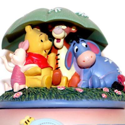 Winnie The Pooh Honey Pot Adventures Musical Trinket Box