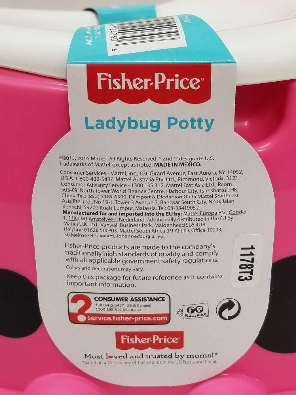 Fisher price hotsell ladybug potty