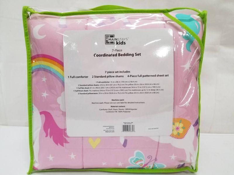 mainstays unicorn bedding