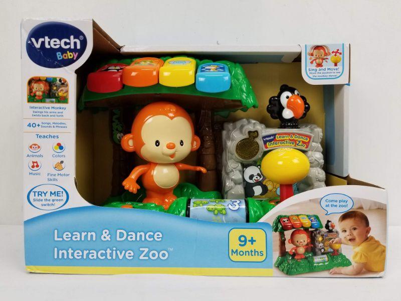 vtech learn & dance interactive zoo