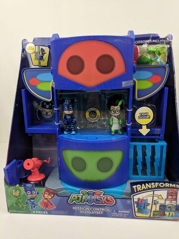 PJ Masks Mission Control HQ Playset, Missing Spin Down Feature - New |  EstateSales.org