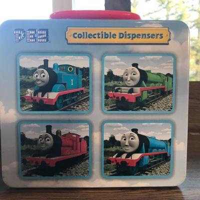 Thomas & Friends Collectible Pez in Tin Box (NO PEZ CANDY)