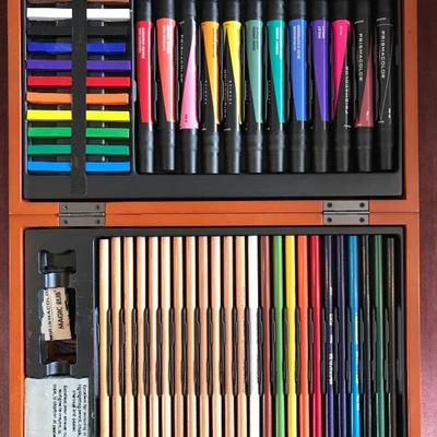 Prismacolor Kit with Wood Carrying Case