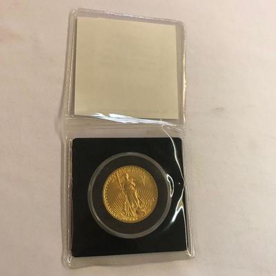 Lot 70 - 1908 St. Gaudens $20 No Motto Gold Coin