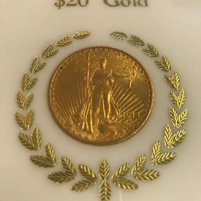 Lot 72 - 1914-S St. Gaudens $20 Gold Coin