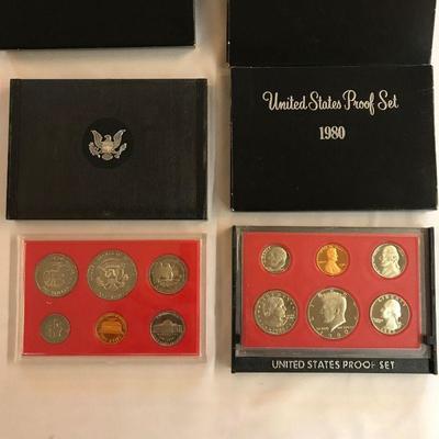 Lot 19 - 1980 SBA Souvenir and Mint and Proof Sets