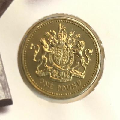 Lot 124 - 1983 UK Pound Coin