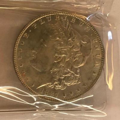 Lot 82 - 1887-P Silver Dollar