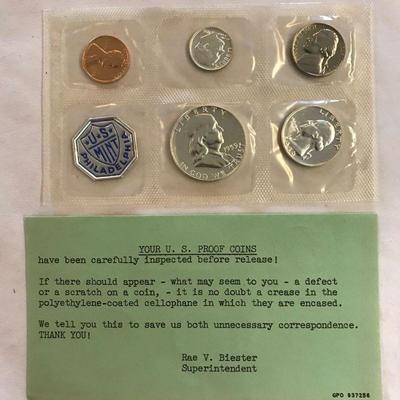 Lot 6 - Proof sets from 50’s and 60’s