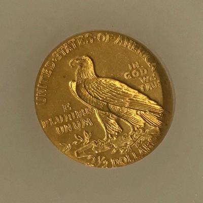 Lot 76 - 1929 $2.50 Indian Gold Coin