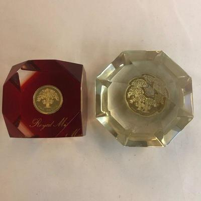 Lot 116 - UK Coin Paperweights