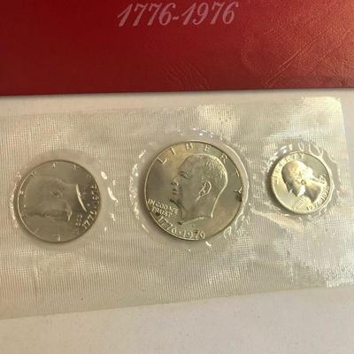 Lot 62 - 1976 3-Coin Uncirculated Silver Sets