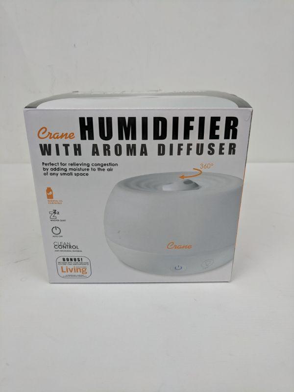 Crane Humidifier with Aroma Diffuser New