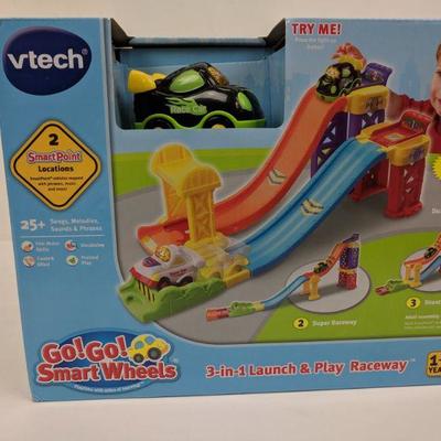 vtech 3 in 1 launch and play raceway