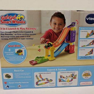 vtech 3 in 1 launch and play raceway
