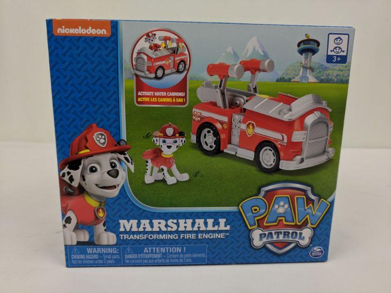 marshall transforming fire engine