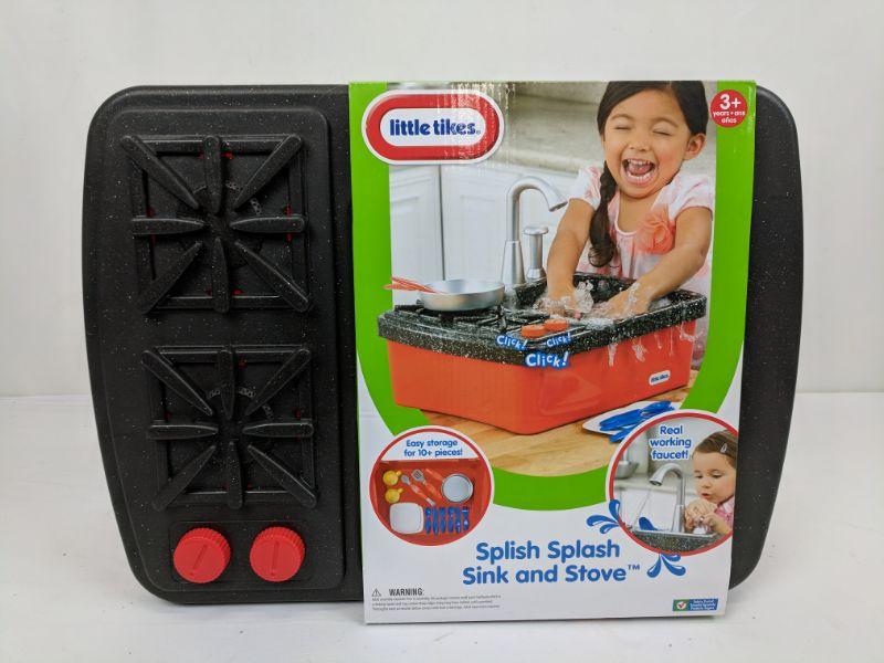 little tikes splish splash sink stove kitchen housekeeping playsets