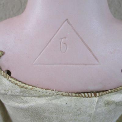 German Columbia 1920' Bisque Head #6 with Triangle -Head 6