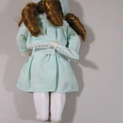 Vintage 10"  Porcelain Doll Mascot 