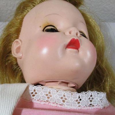 Vintage 19" Unbranded Walker Doll - Fixer Upper 