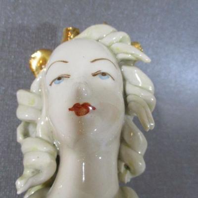 Antique/ Vintage  China Bust Head Ardery 6 1/2