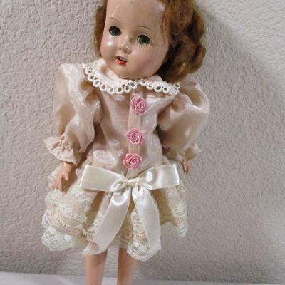 Vintage 50's Mary Hoyer Type Doll 13"