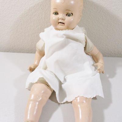 Antique 1900's Madame Hendren Baby doll 18