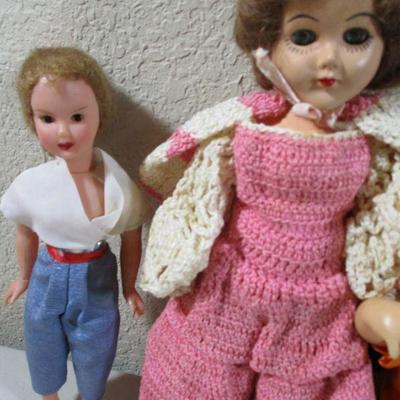 Lot of 6 Mixed dolls Repair Or Doll Dr. Project 6-10