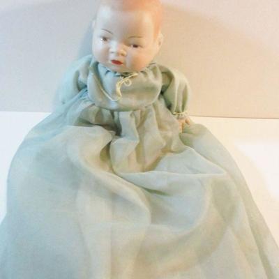 Vintage Artist Made Gracie Putman Doll Porcelain and cloth 13