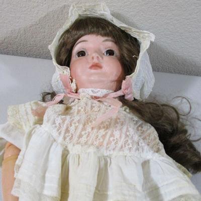 Antique German 1900's Doll Big Glass Eyes # 169 Mold 24