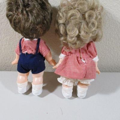 Vintage Campbell Couple 9 1/2" Original 