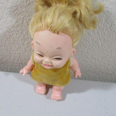 Vintage Evergreen Doll 5" Hong Kong 