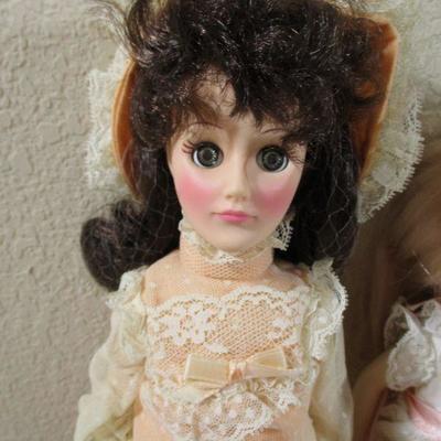 Lot of Two Effanbee  Dolls Abigail and Ballerina Doll 11-13"