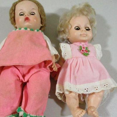 Vintage Lot of 2 Playmate Dolls for fixer Upper 6-8