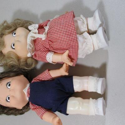 Vintage Campbell Couple 9 1/2" Original 