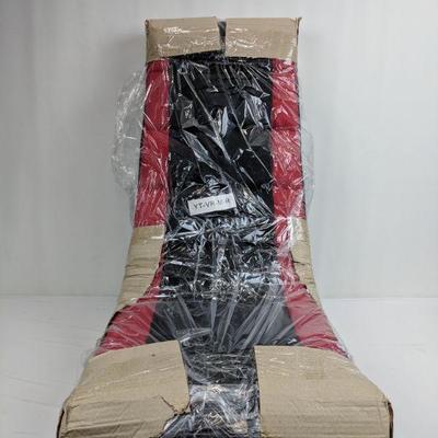 Black & Red Banana Chair - New