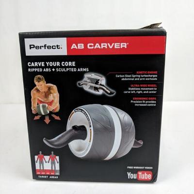 Ab Carver, Carve Your Core, Ripped Abs + Sculpted Arms, Perfect - New