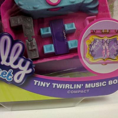 Polly Pocket Tiny Twirlin' Music Box, Compact - New