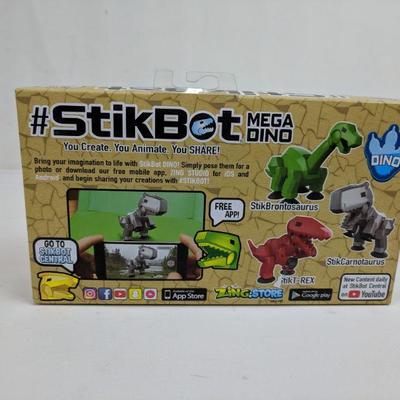 #Stikbot Mega Dino, StikBrontosaurus - New