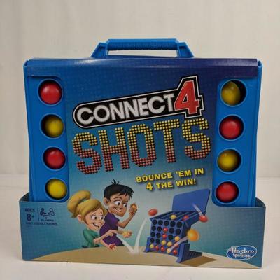 Connect 4 Shots, Bounce 'Em in 4 the Win!, Ages 8+, 2+ Players - New