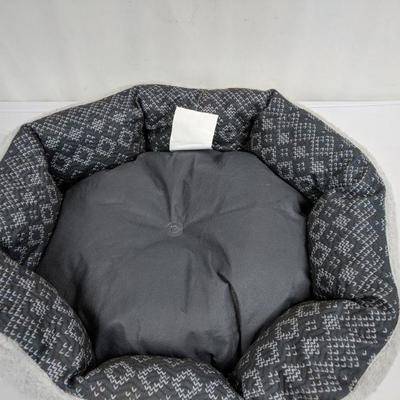 Grey Dog Bed, Small - New