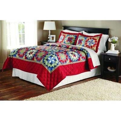 King Shooting Star Quilt, Mainstays - New