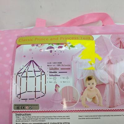 classic prince and princess tent