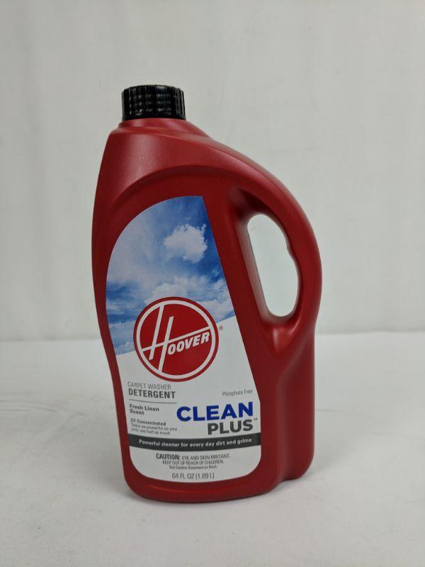 Hoover Clean Plus, Carpet Washer Detergent, Fresh Linen Scent New