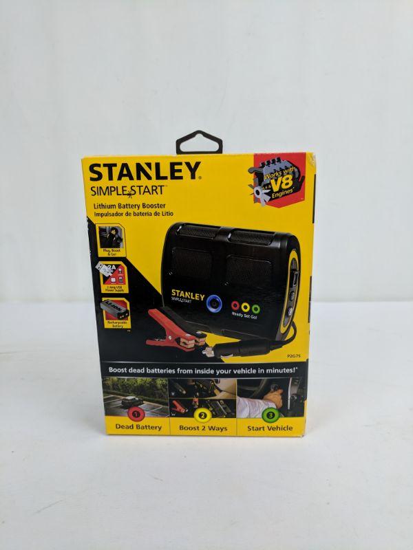 Stanley Simple Start Lithium Battery Booster, Works w/4,6 & V8 Engines