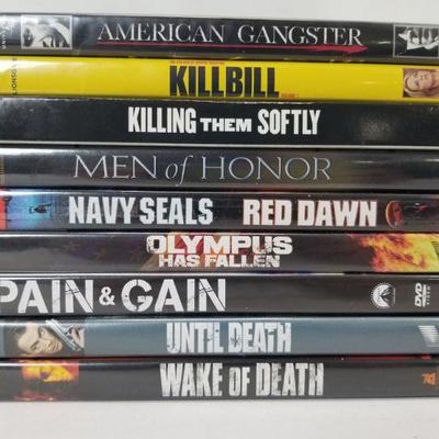 9 Rated R DVDs: American Gangster -to- Wake Or Death
